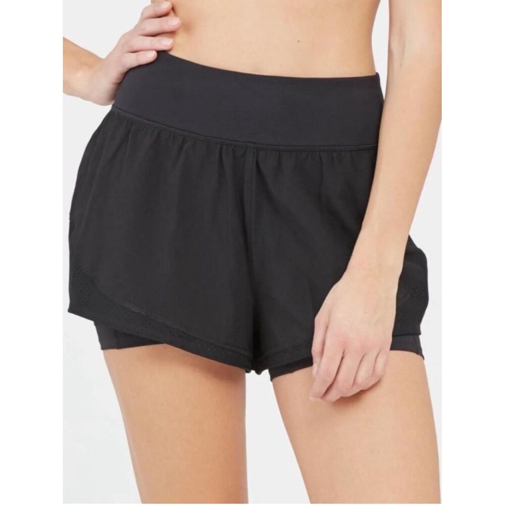 SPANX Get Moving Shorts Black Size M